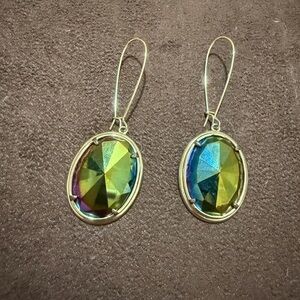 Kendra Scott Earrings- Green